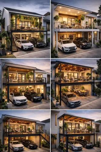 Mezannine Teras Rumah Keren di Cangkuang